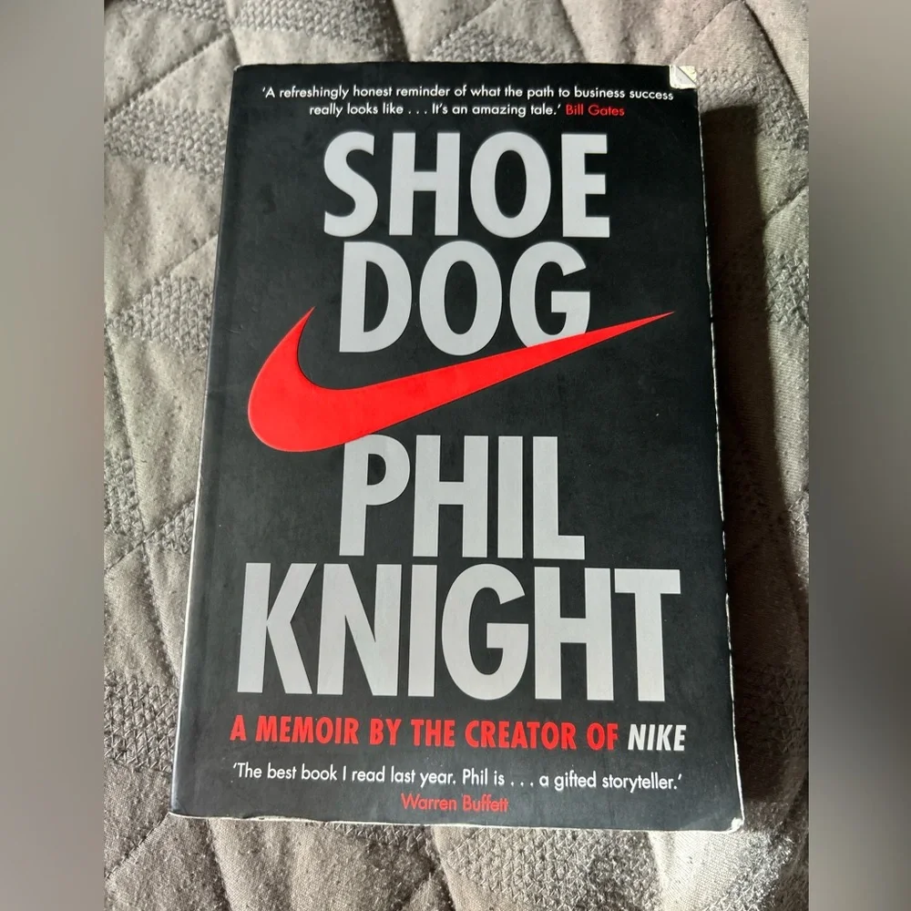 Shoe Dog by Phil Knight - Softcover Book Sneakerhead Memoir Nike Nonfiction